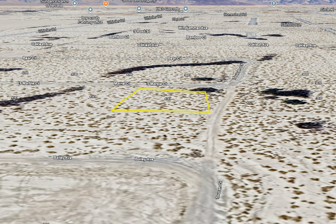 0.2540 Acre Pahrump, Nye County, NV