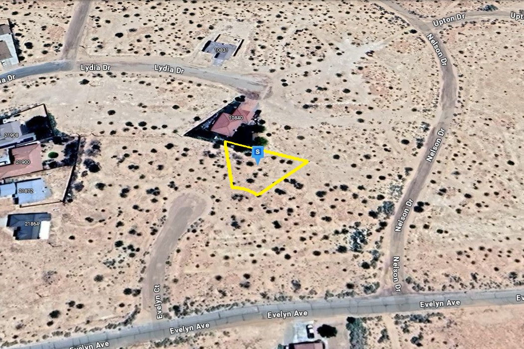 0.21 Acre California City, Kern County, CA (Power & Water)