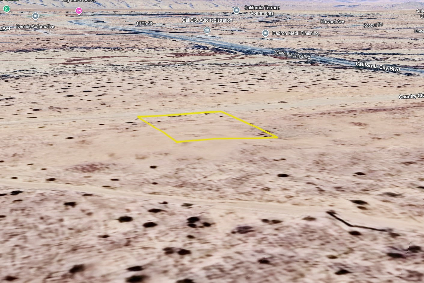 0.22 Acre California City, Kern County, CA (Power)