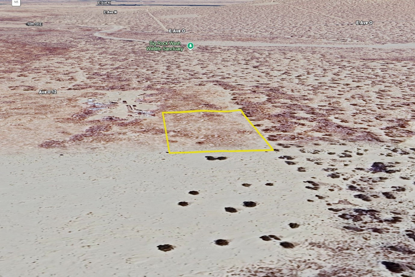 1.25 Acres Palmdale, Los Angeles County, CA (Commercial Lot)