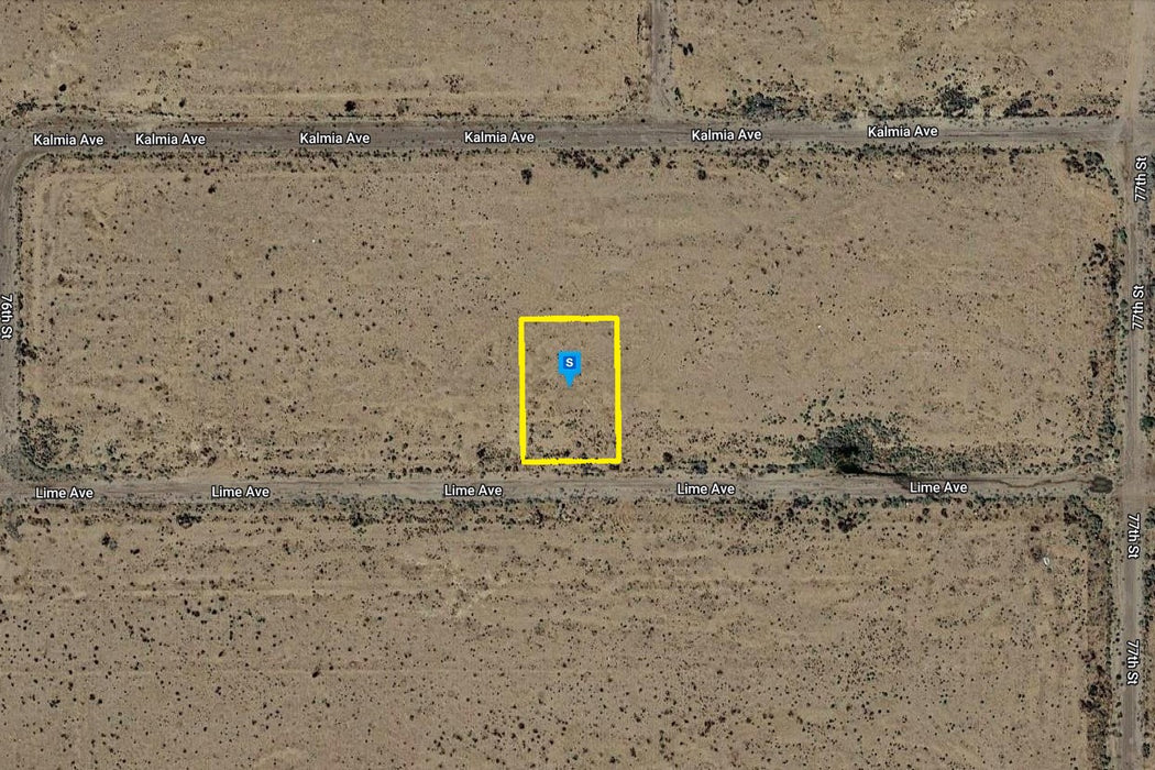 0.23 Acre California City, Kern County, CA