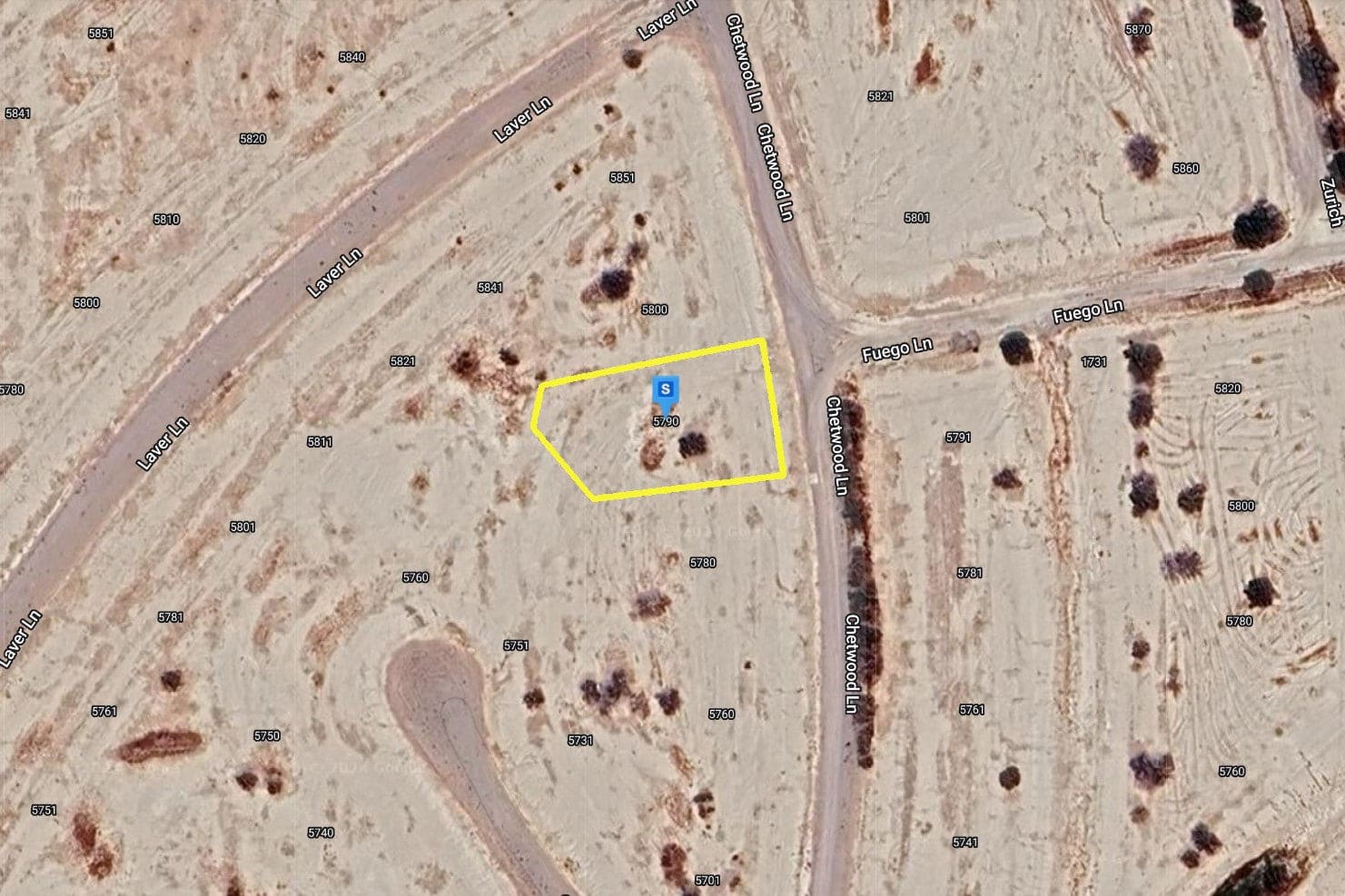 0.3160 Acre Pahrump, Nye County, NV