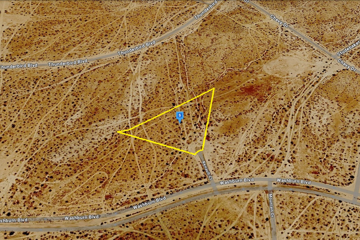 2.50 Acres California City, Kern County, CA
