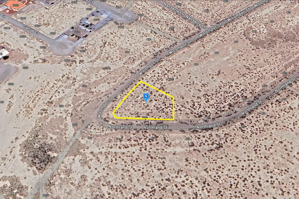 0.4950 Acre Pahrump, Nye County, NV (Power)