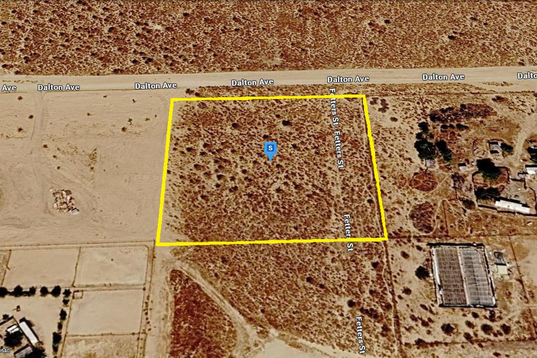 2.50 Acres Mojave, Kern County, CA (Power)