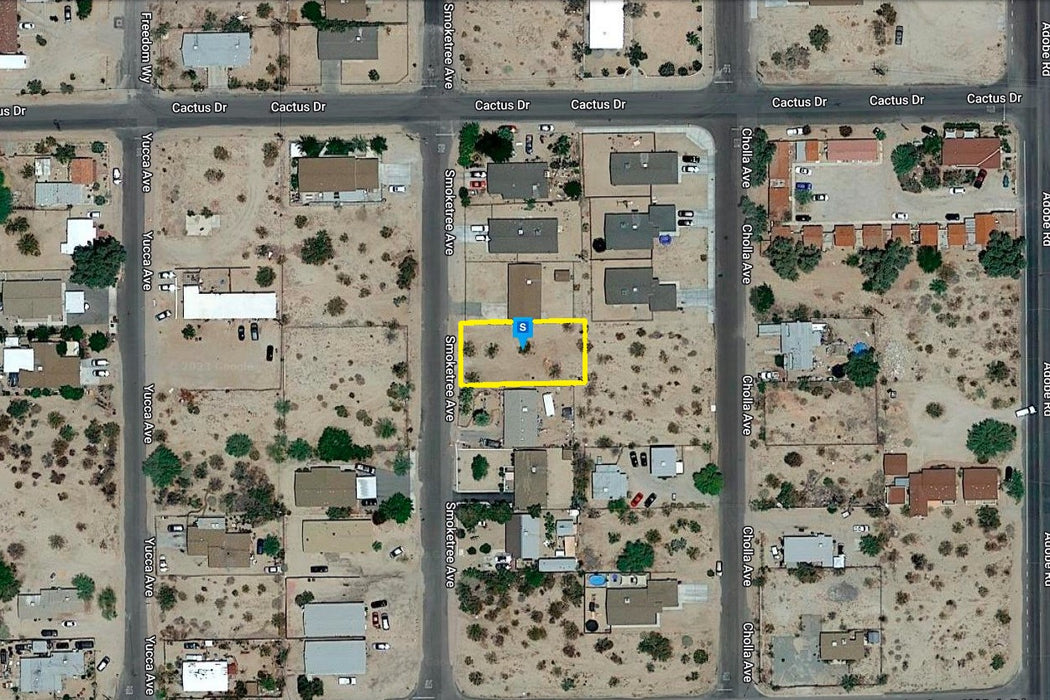 0.17 Acre Twentynine Palms, San Bernardino County, CA (Power, Water, & Paved Road)