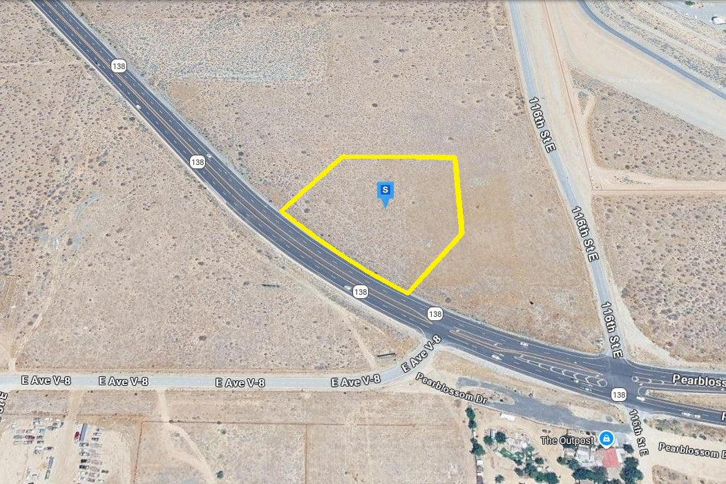 2.94 Acres Pearblossom, Los Angeles County, CA (Power & Paved Road)
