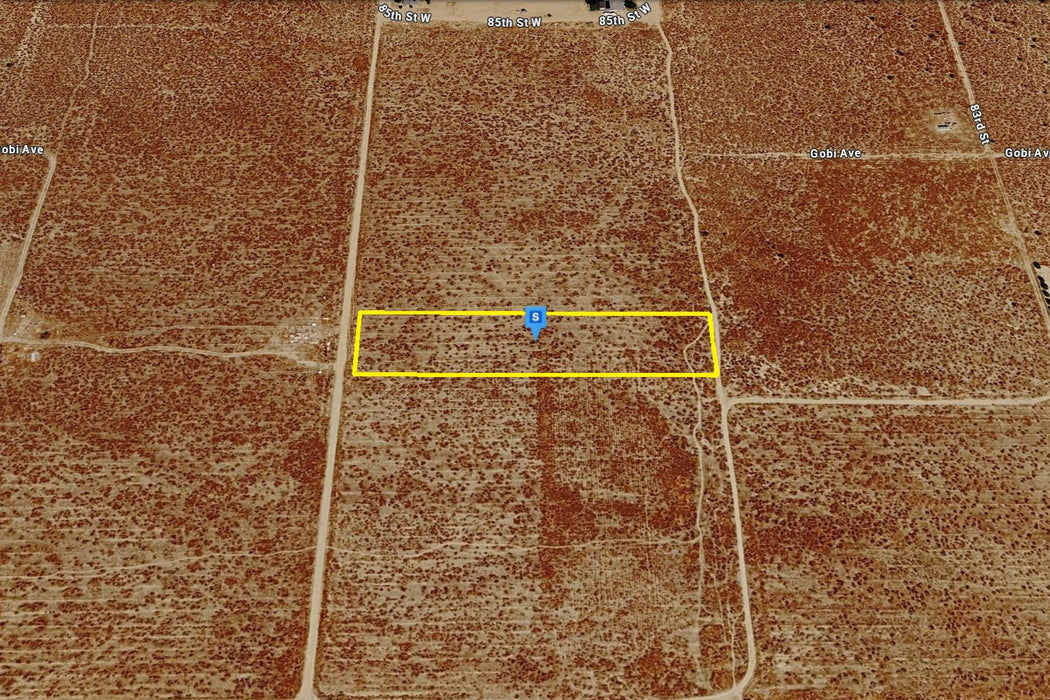 2.50 Acres Rosamond, Kern County, CA