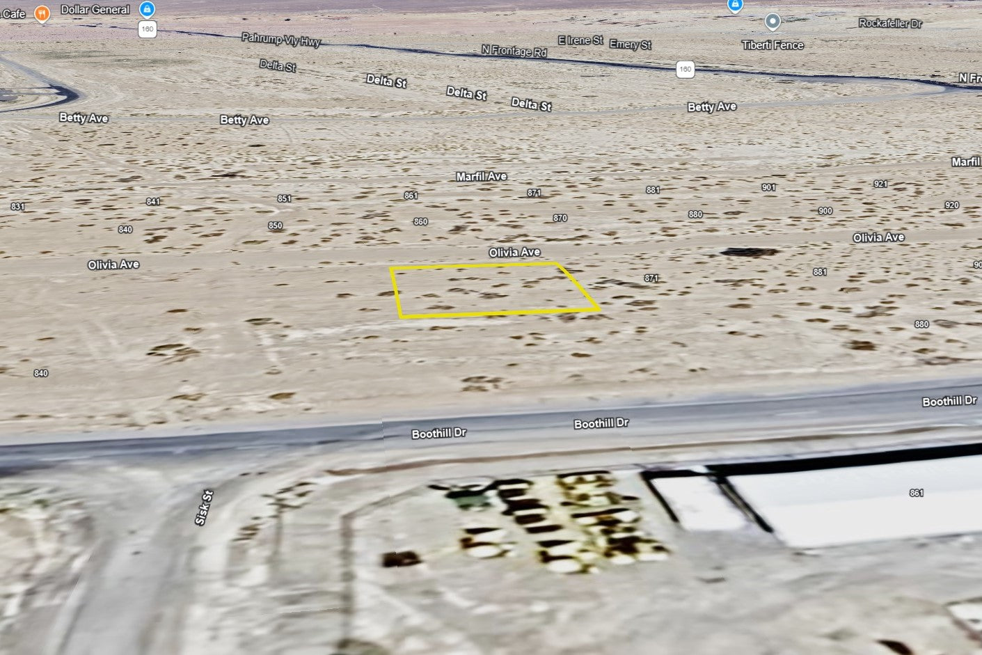 0.12 Acre Pahrump, Nye County, NV (Power)