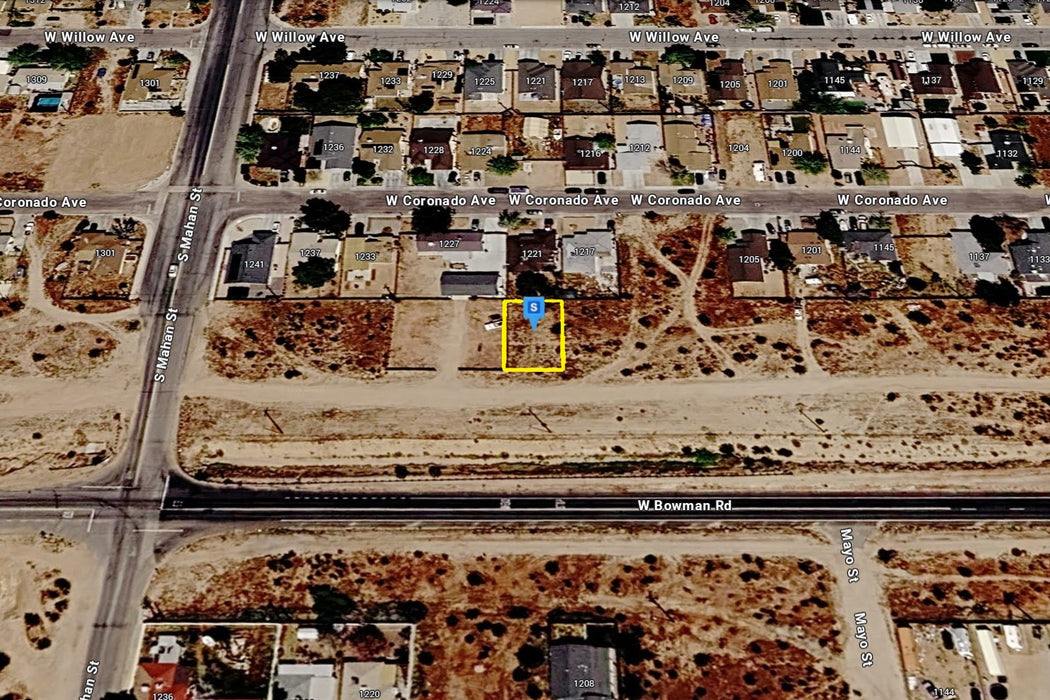 0.11 Acre Ridgecrest, Kern County, CA (Power & Water)