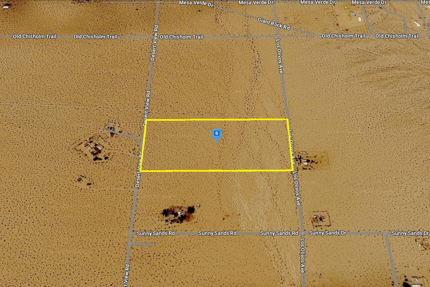 20 Acres Twentynine Palms, San Bernardino County, CA (Power & Water)
