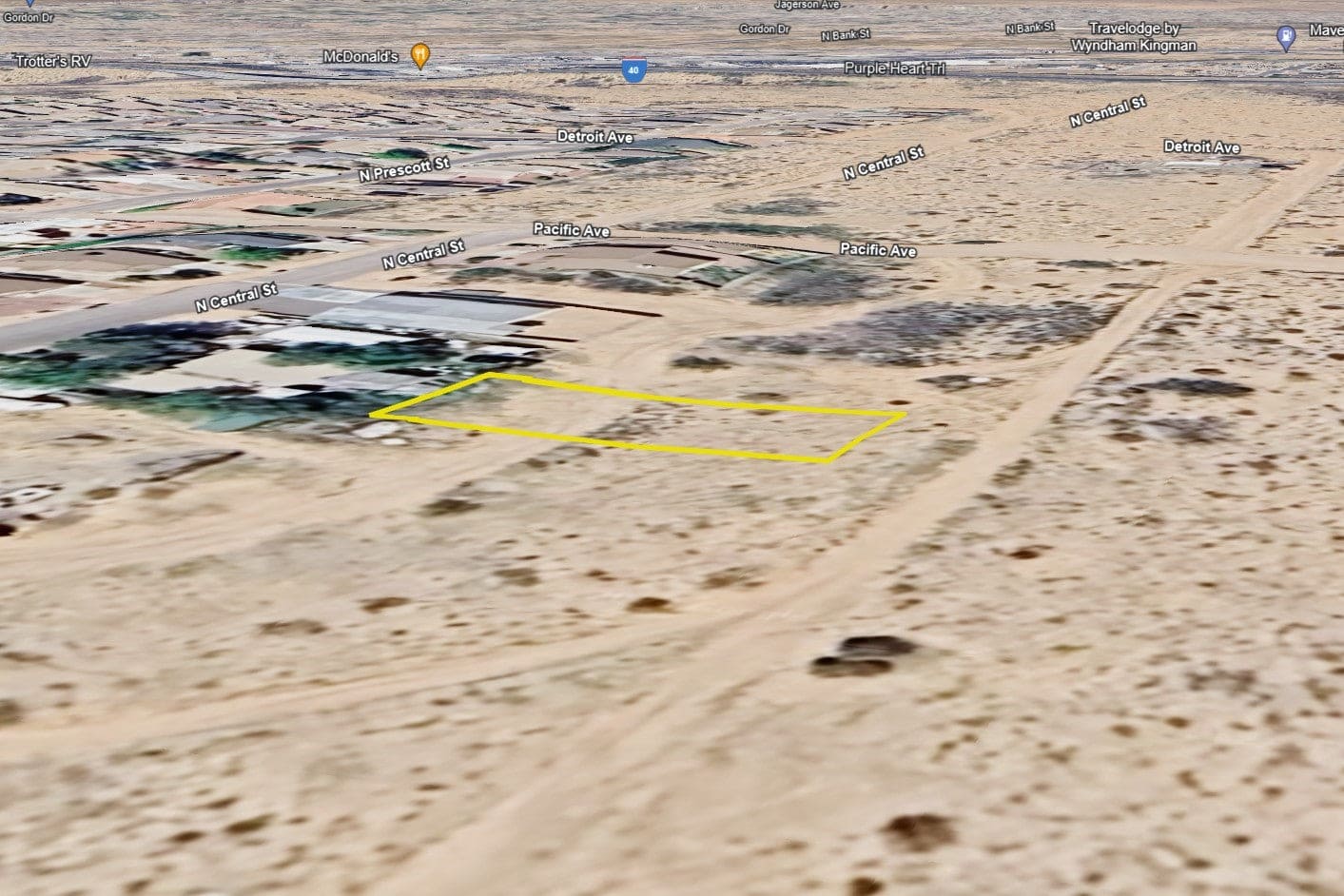 0.11 Acre Kingman, Mohave County, AZ (Power & Water)