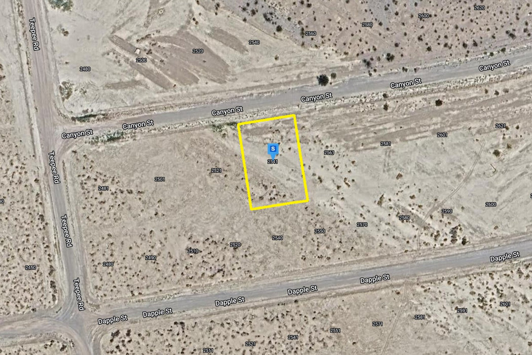 0.34 Acre Pahrump, Nye County, NV (Power)