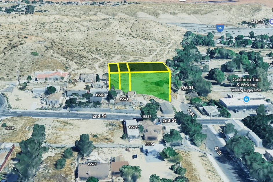 0.49 Acre Victorville, San Bernardino County, CA (Power, Water, & Paved Road)