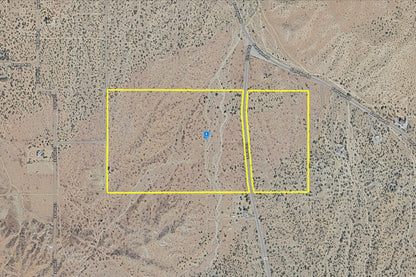 81.11 Acres Juniper Hills, Los Angeles County, CA (Paved Road)