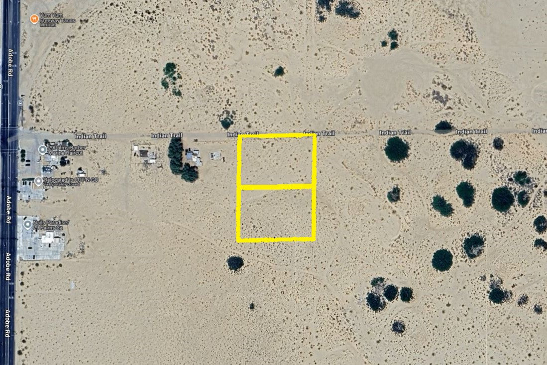 3.45 Acres Twentynine Palms, San Bernardino County, CA (Power)