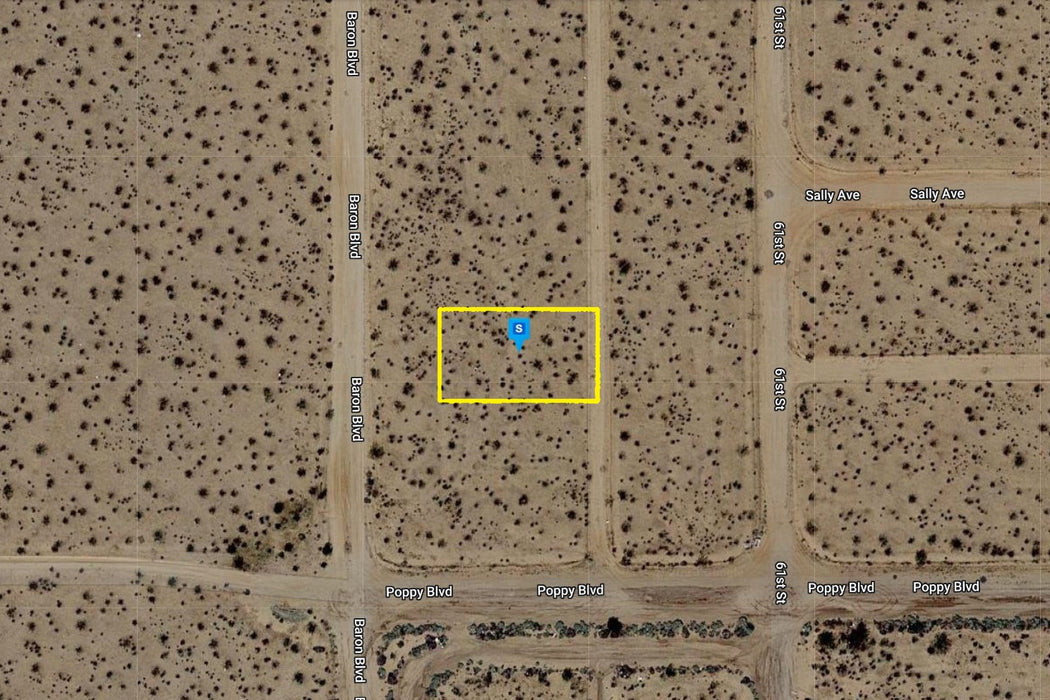 0.27 Acre California City, Kern County, CA