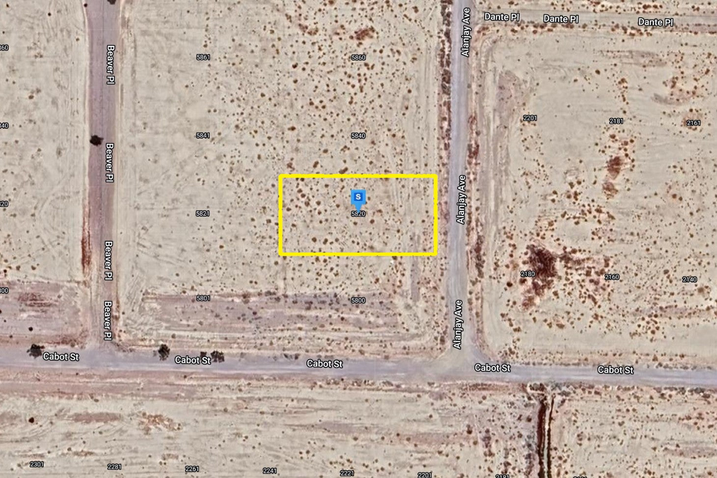 0.4590 Acre Pahrump, Nye County, NV