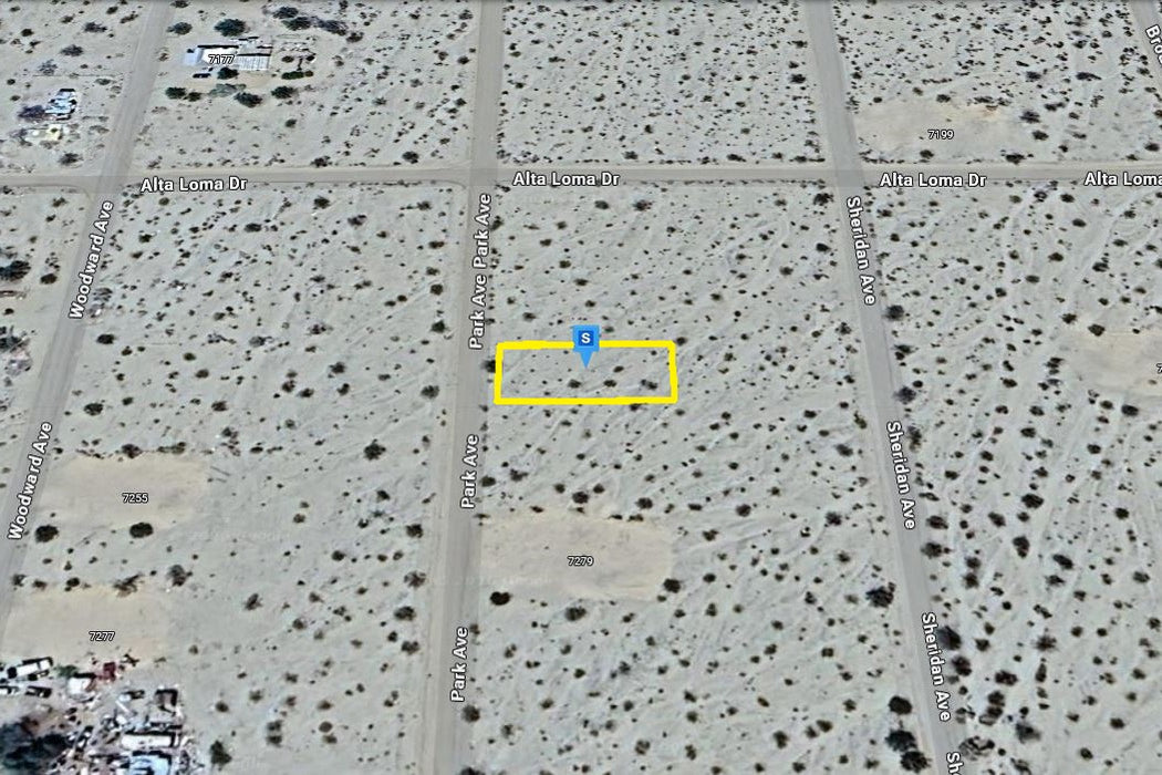 0.18 Acre Twentynine Palms, San Bernardino County, CA (Power)