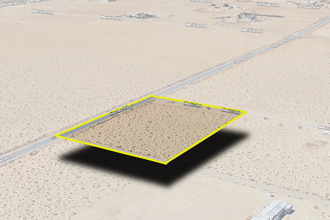 3.23 Acres Lucerne Valley, San Bernardino County, CA (Power & Paved Road)