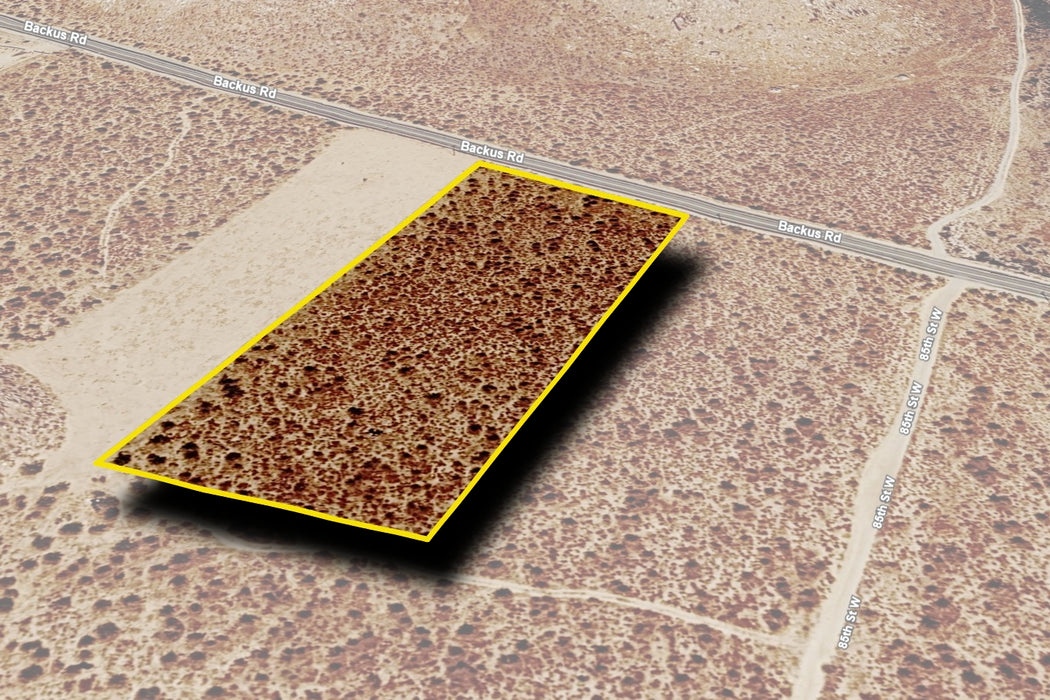 3.45 Acres Mojave, Kern County, CA (Power & Paved Road)