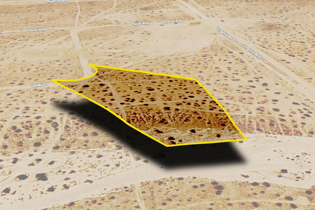 3.58 Acres California City, Kern County, CA