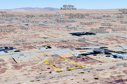 0.22 Acre California City, Kern County, CA (Power & Water)