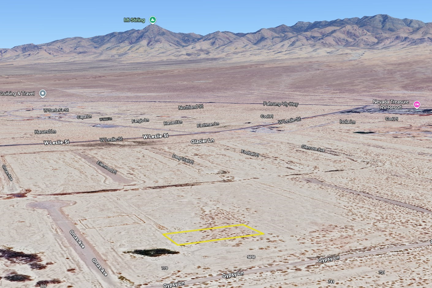 0.30 Acre Pahrump, Nye County, NV