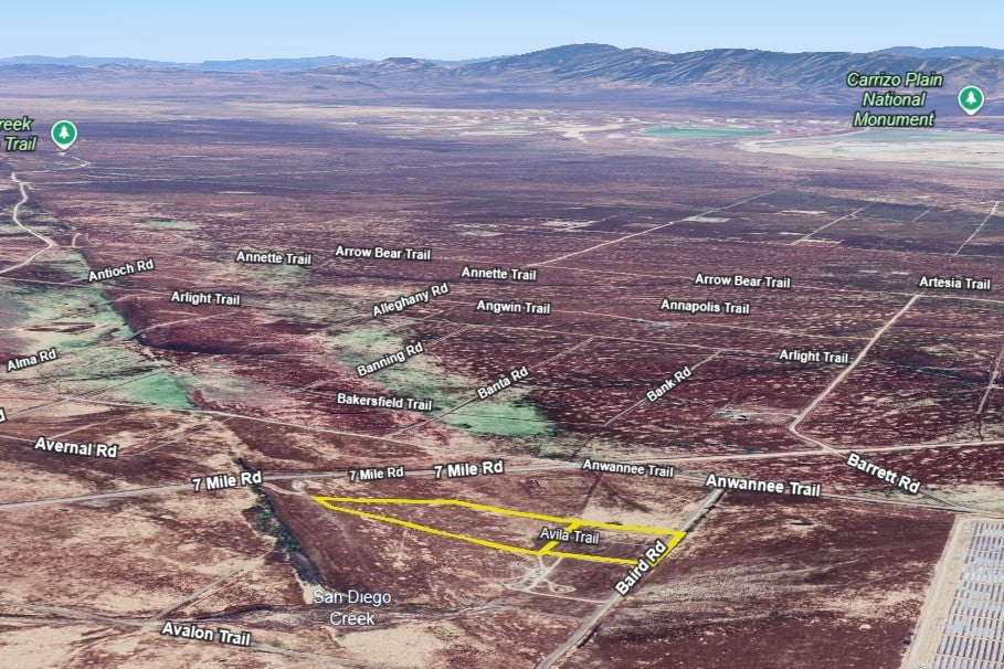 7.42 Acres Santa Margarita, San Luis Obispo County, CA