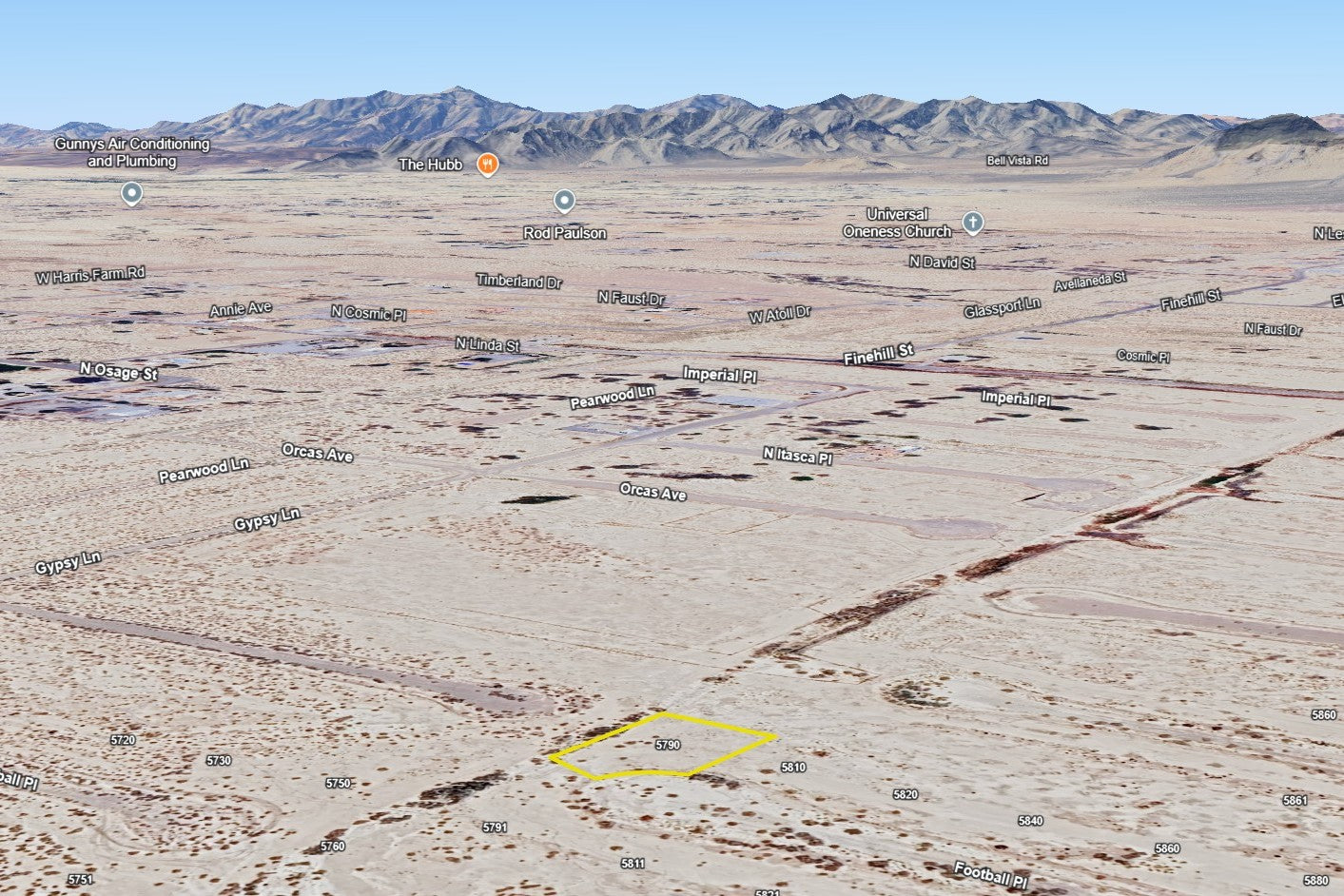 0.2260 Acre Pahrump, Nye County, NV