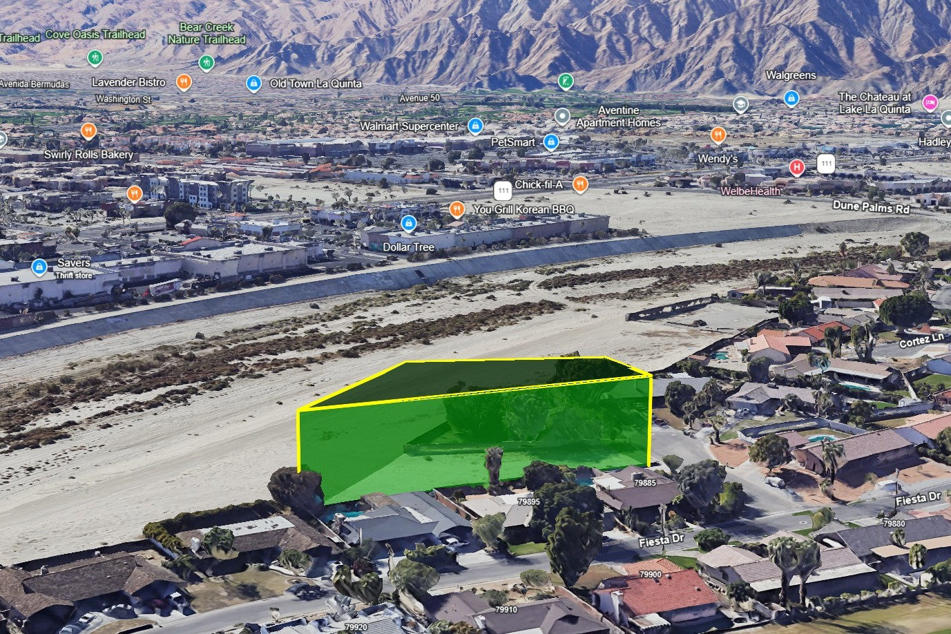 0.40 Acre La Quinta, Riverside County, CA (Power, Water, & Paved Road)
