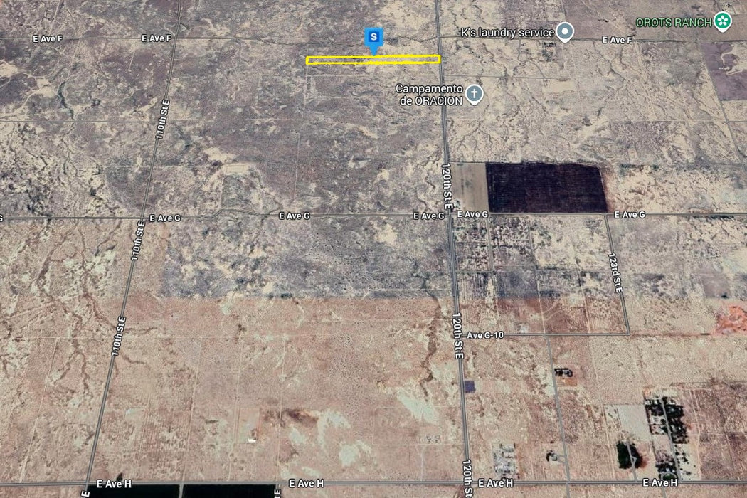 13.18 Acres Lancaster, Los Angeles County, CA (Power & Paved Road)