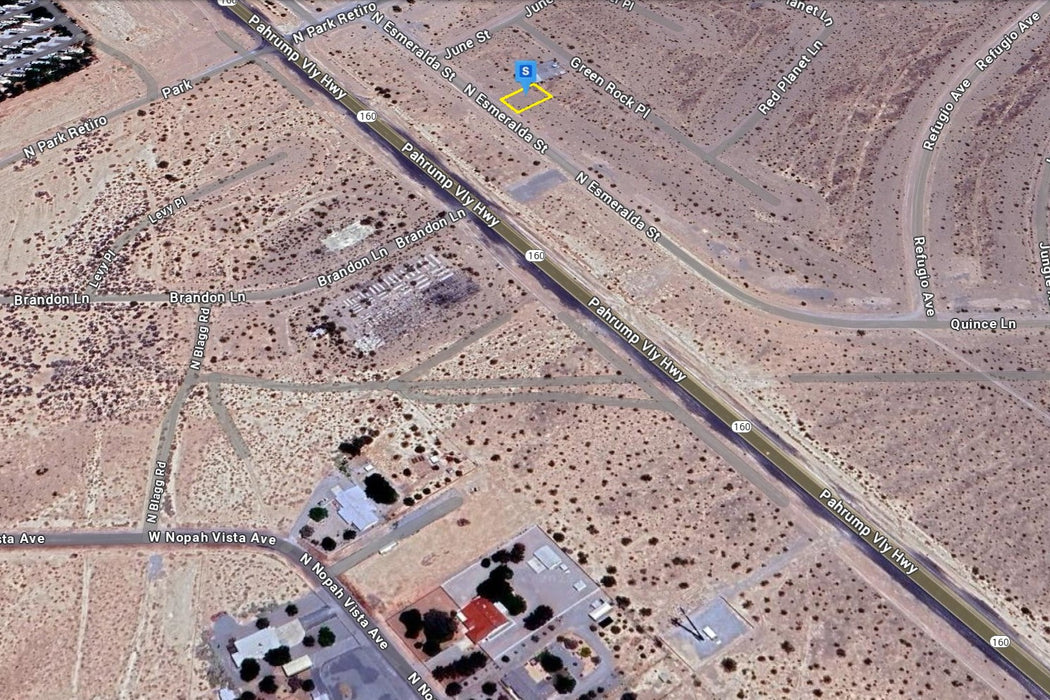 0.1240 Acre Pahrump, Nye County, NV (Power)