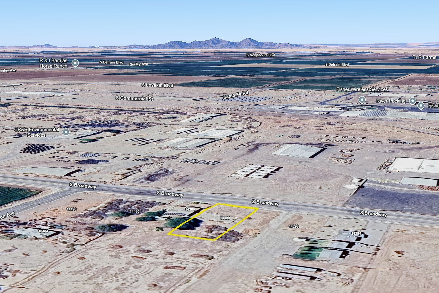 0.25 Acre Blythe, Riverside County, CA (Power, Water, & Paved Road)