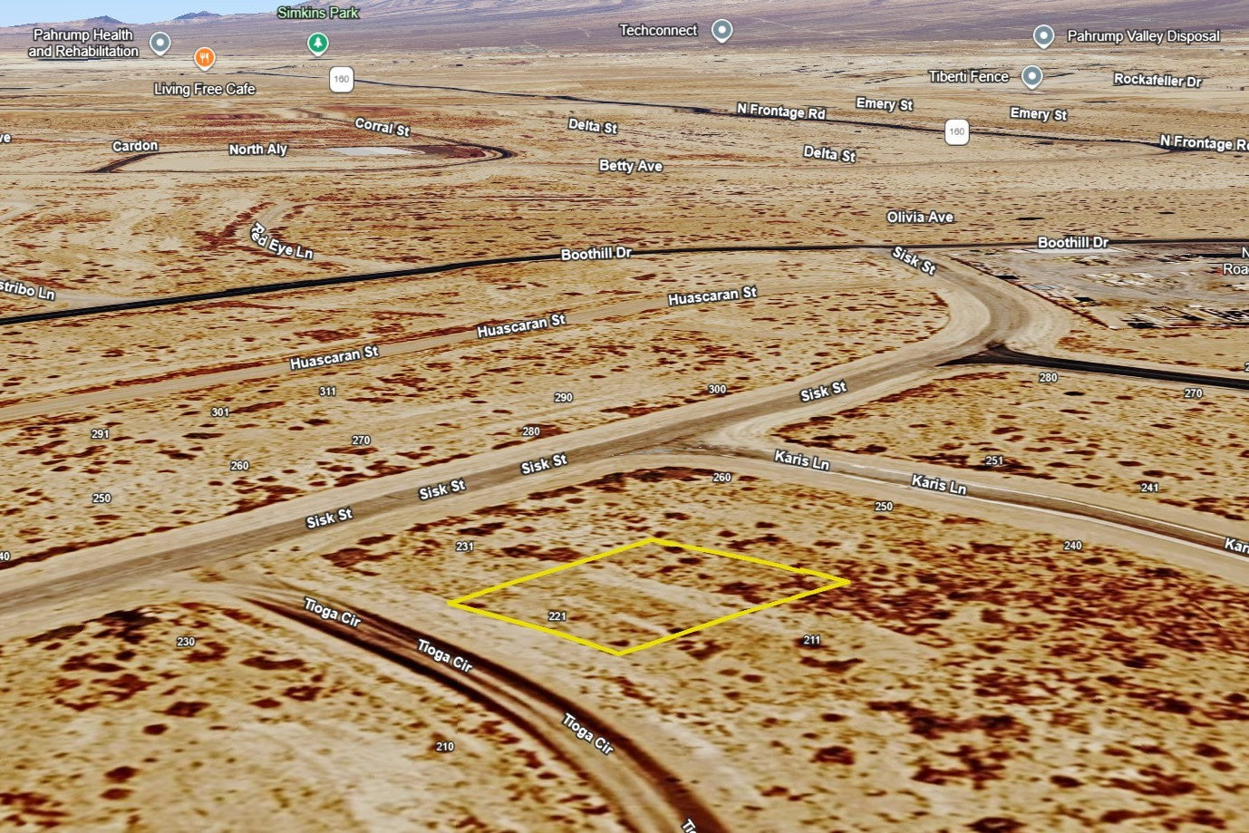 0.13 Acre Pahrump, Nye County, NV (Power)
