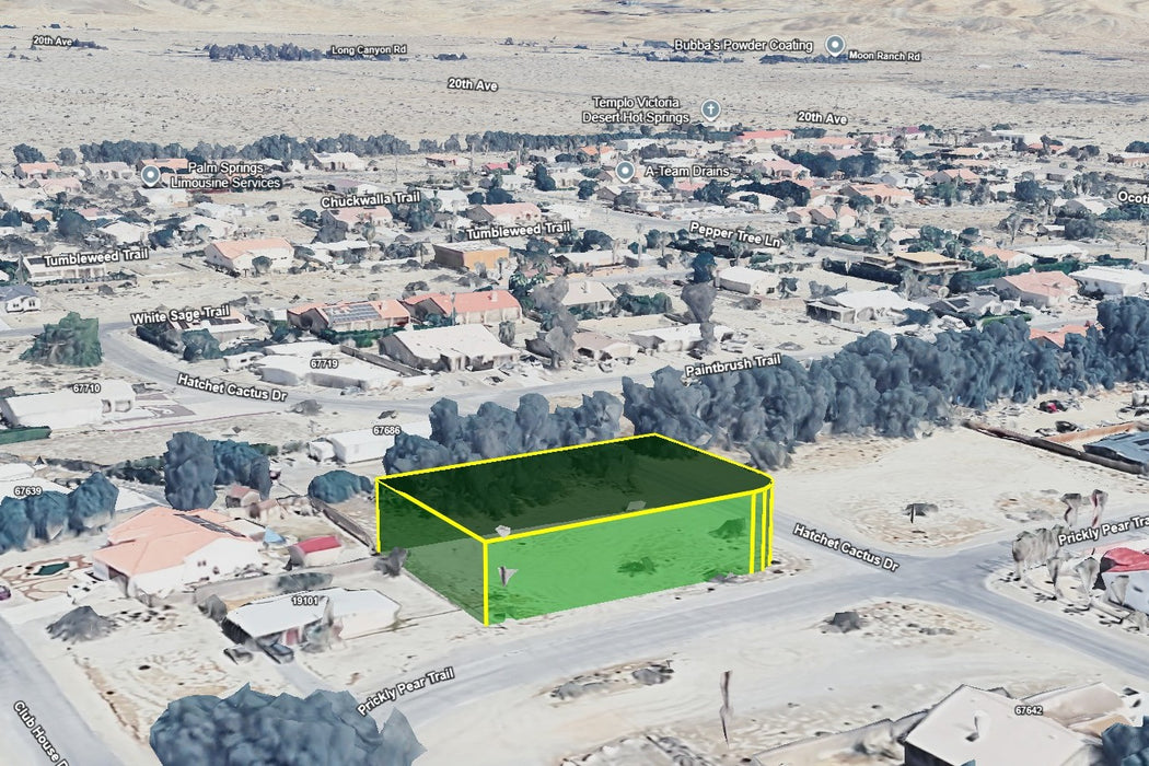 0.31 Acre Desert Hot Springs, Riverside County, CA (Power, Water, & Paved Road)
