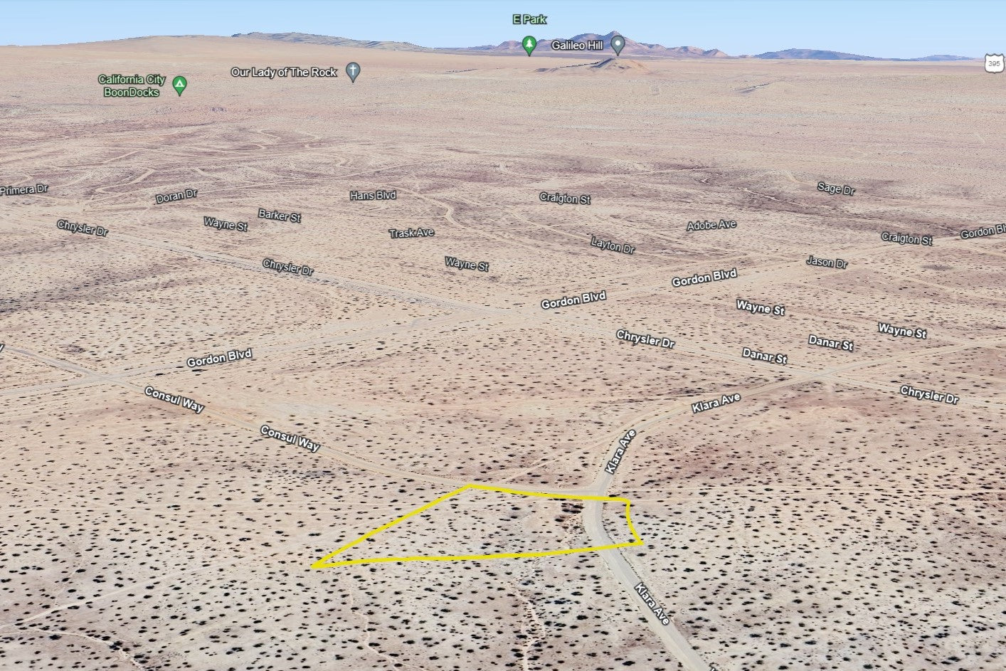 2.42 Acres California City, Kern County, CA