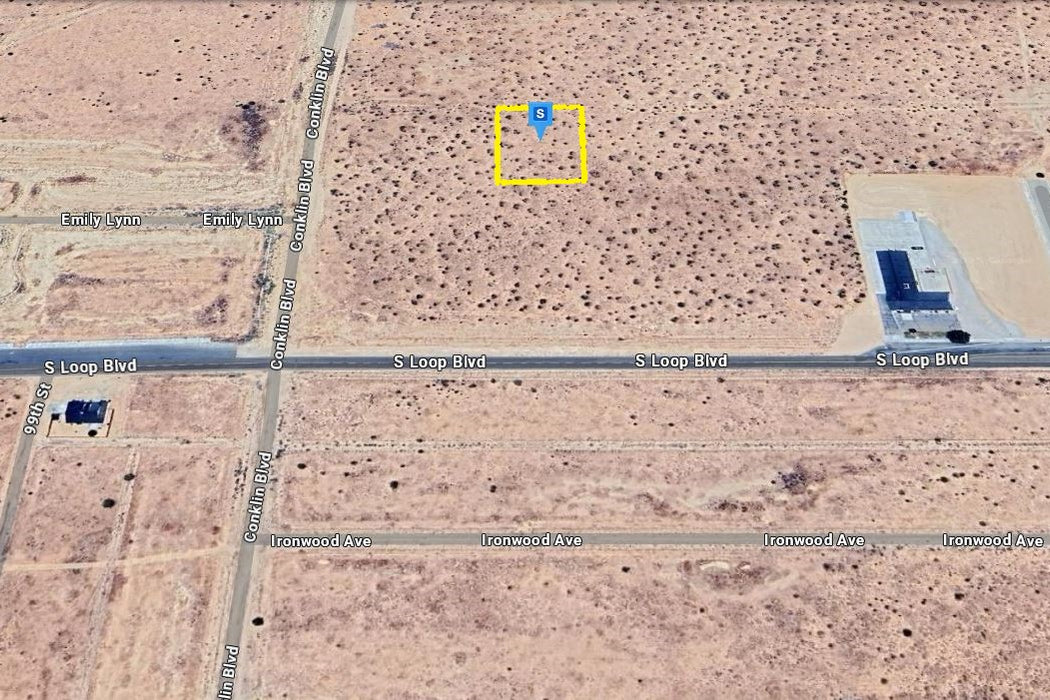 0.89 Acre California City, Kern County, CA