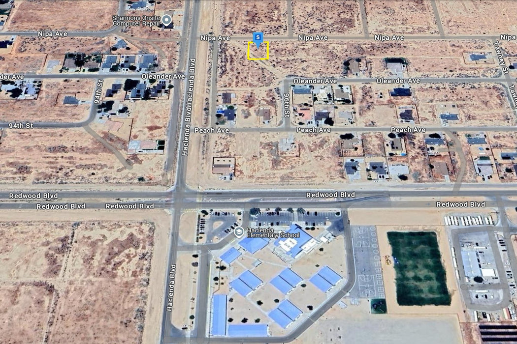 0.24 Acre California City, Kern County, CA (Power)