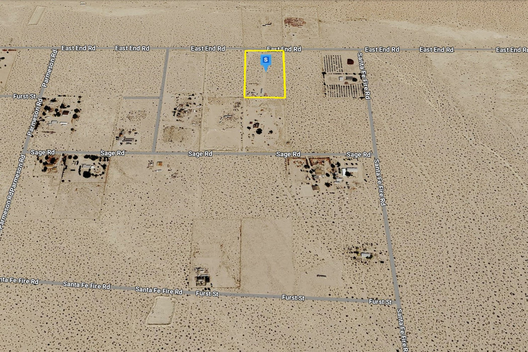 4.81 Acres Lucerne Valley, San Bernardino County, CA (Power)