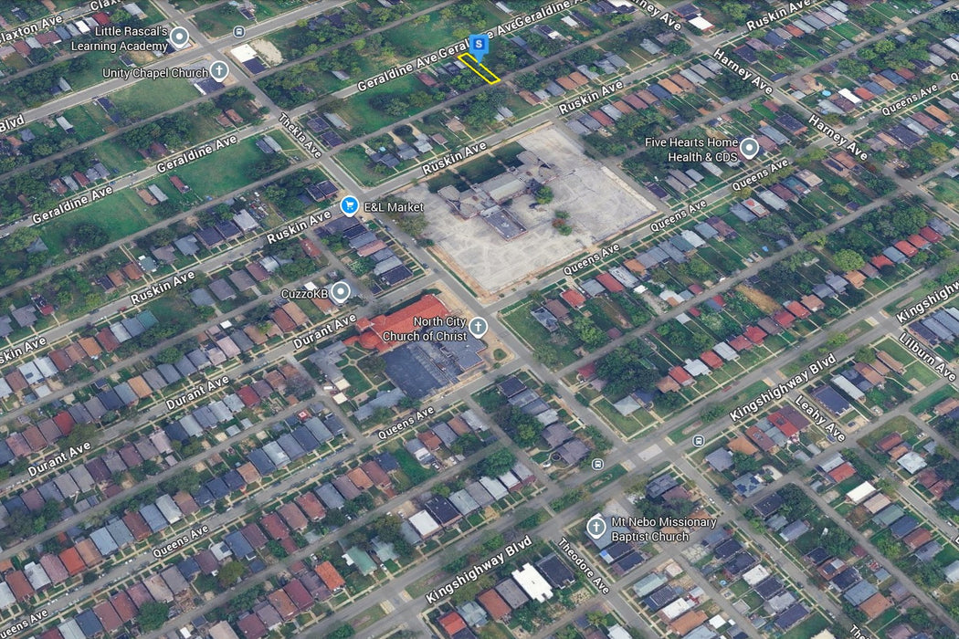 0.08 Acre Saint Louis, Saint Louis City County, MO (Power, Water, & Paved Road)