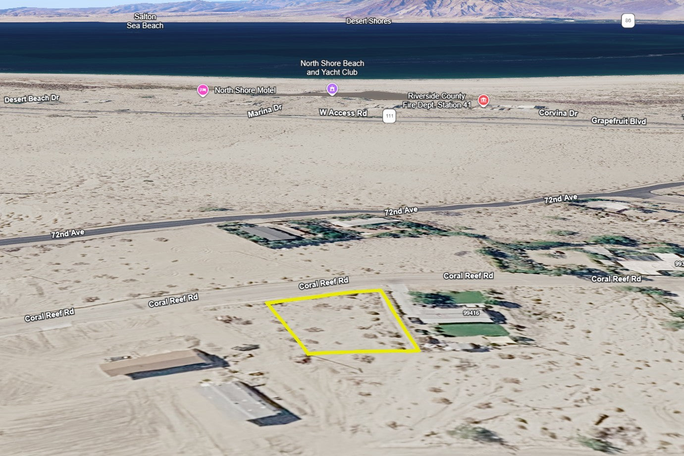 0.29 Acre Mecca, Riverside County, CA (Power, Water, & Paved Road)