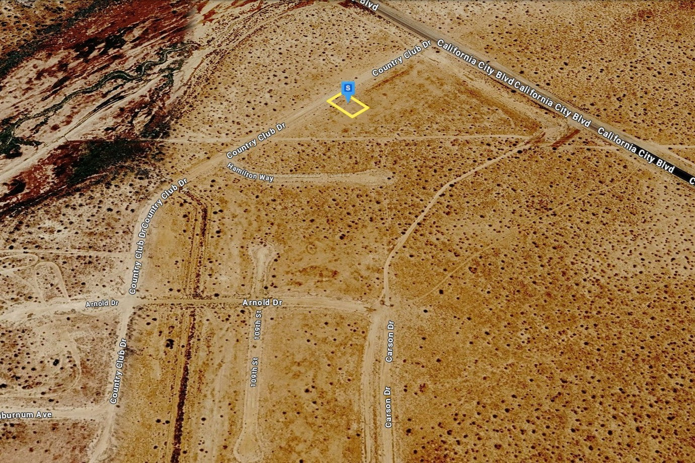 0.22 Acre California City, Kern County, CA (Power)