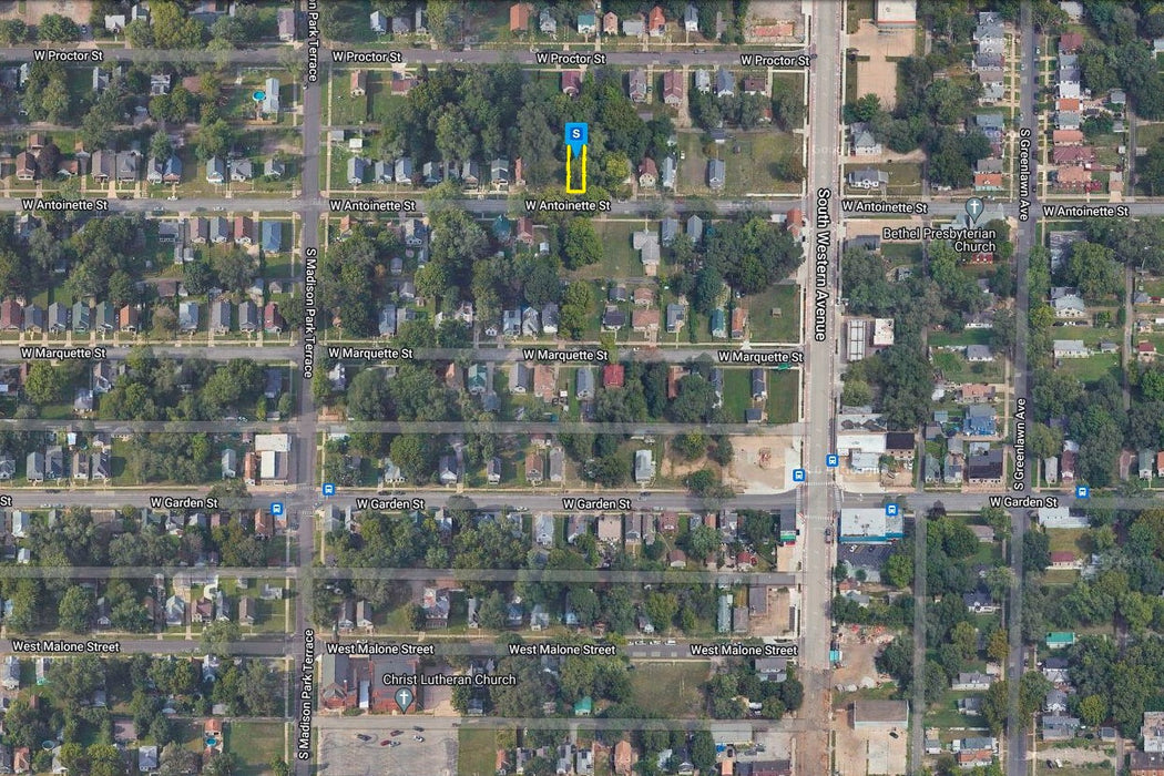 0.08 Acre Peoria, Peoria County, IL (Power, Water, & Paved Road)