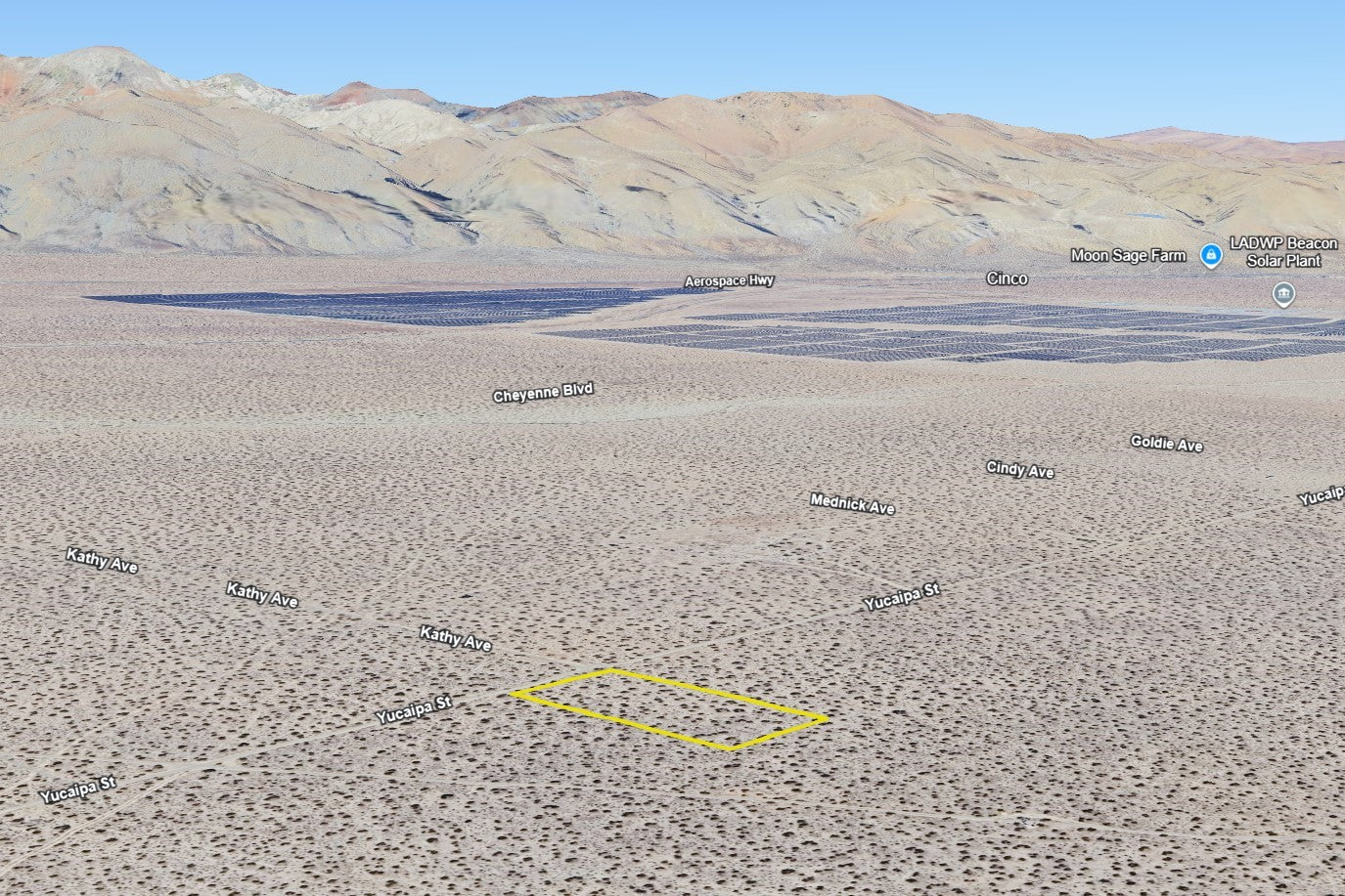 1.25 Acres Mojave, Kern County, CA