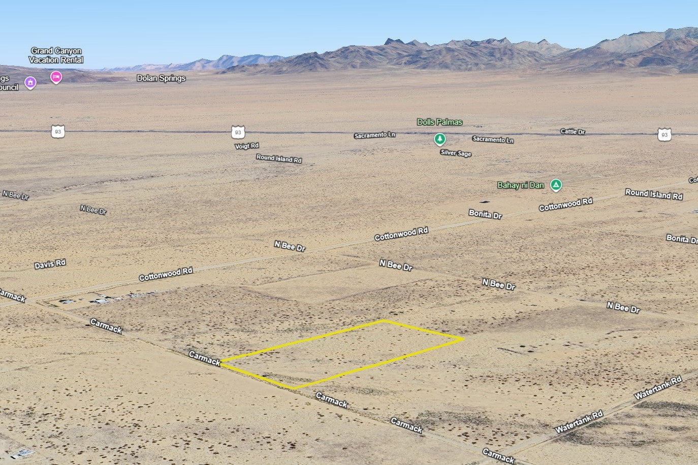 5 Acres Dolan Springs, Mohave County, AZ