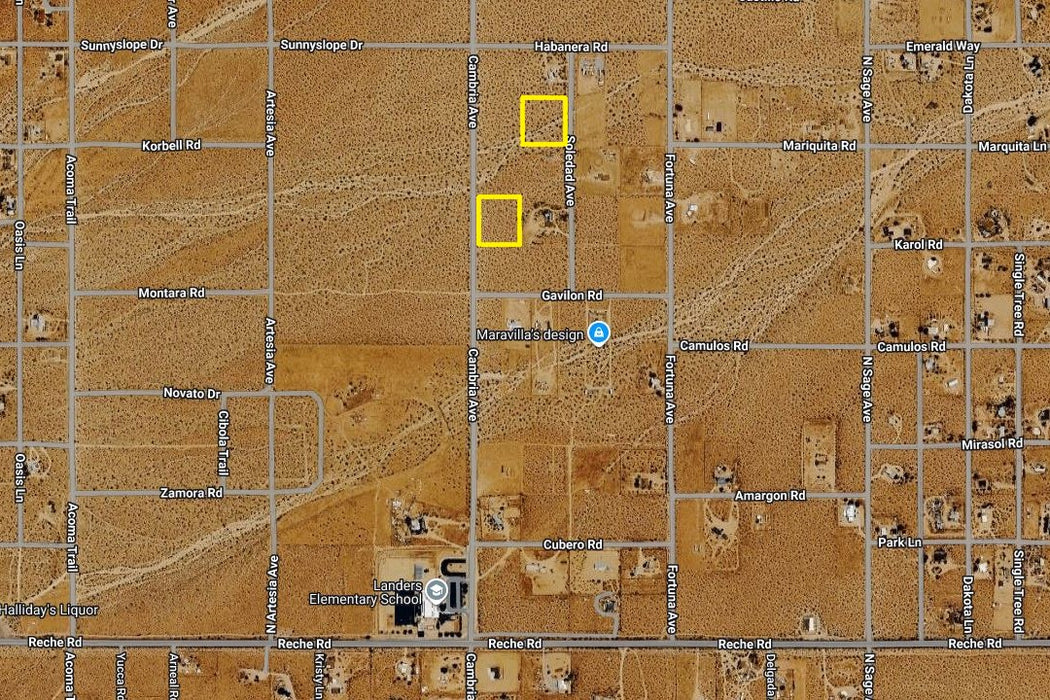 4.53 Acres Landers, San Bernardino County, CA (Power & Water)