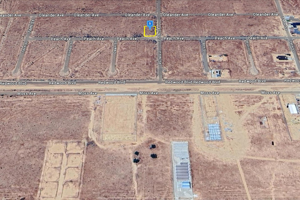 0.23 Acre California City, Kern County, CA