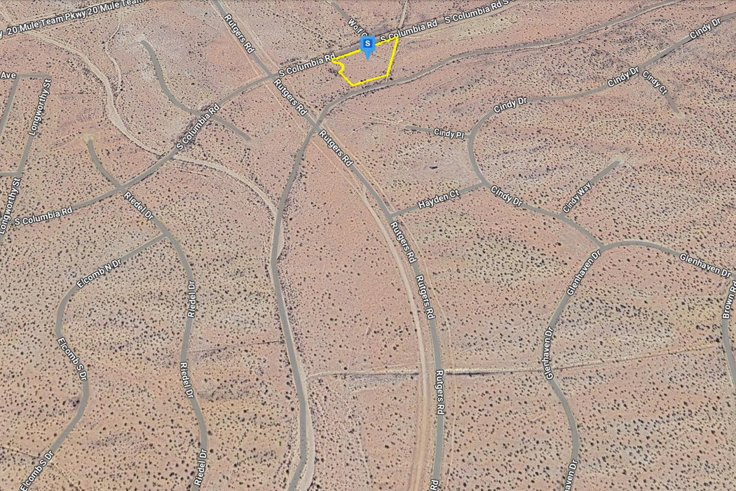 2.38 Acres California City, Kern County, CA