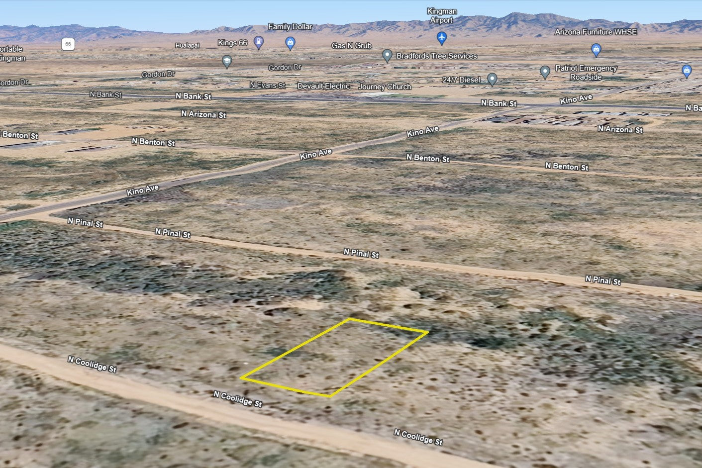 0.11 Acre Kingman, Mohave County, AZ (Power & Water)